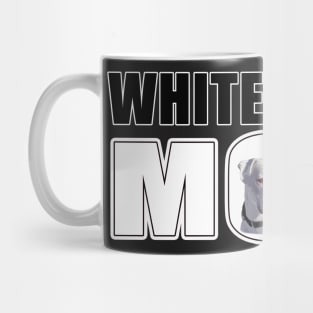 White Boxer Dog Mom Mug